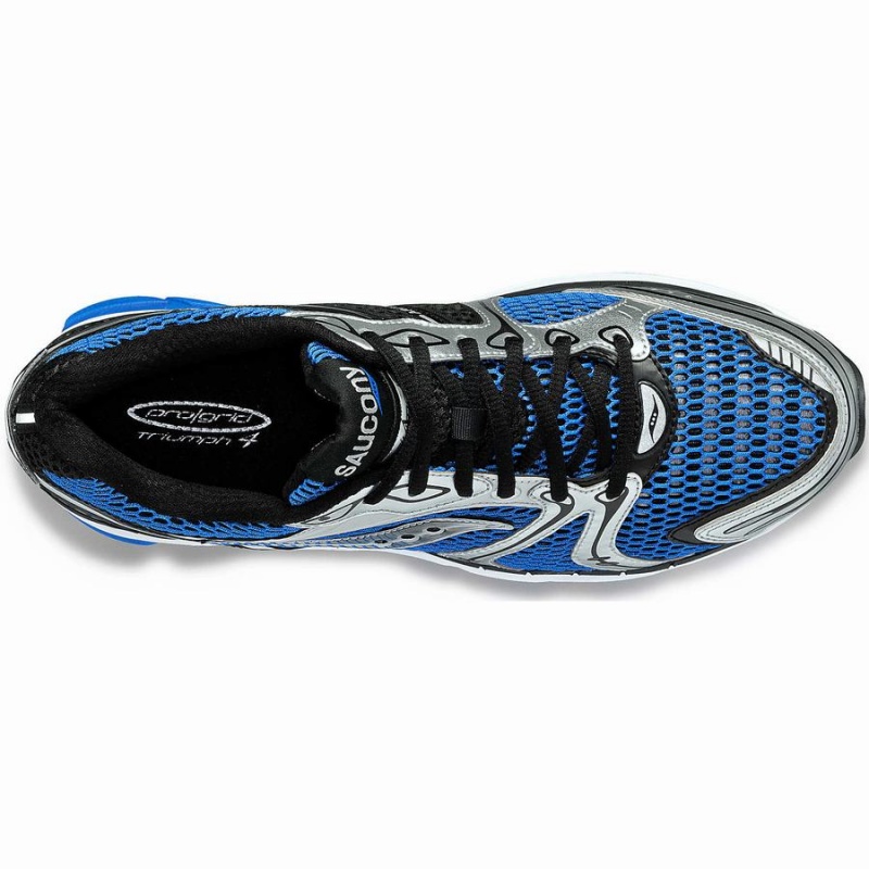 Saucony ProGrid Triumph 4 Joggesko Dame Blå Sølv | S82357-U31