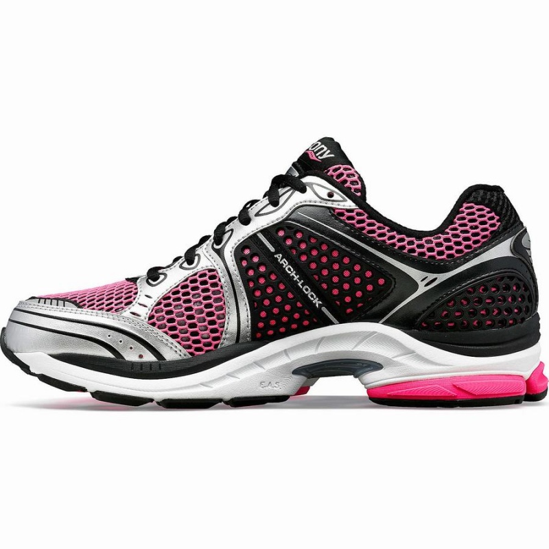 Saucony ProGrid Triumph 4 Joggesko Dame Rosa Sølv | S07948-P91