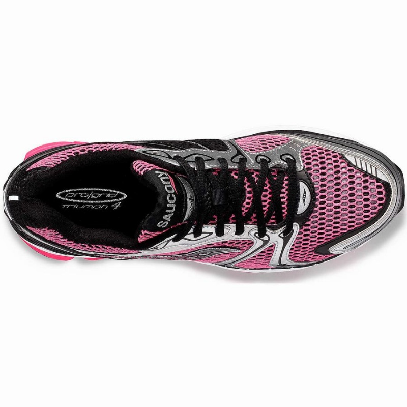 Saucony ProGrid Triumph 4 Joggesko Dame Rosa Sølv | S07948-P91