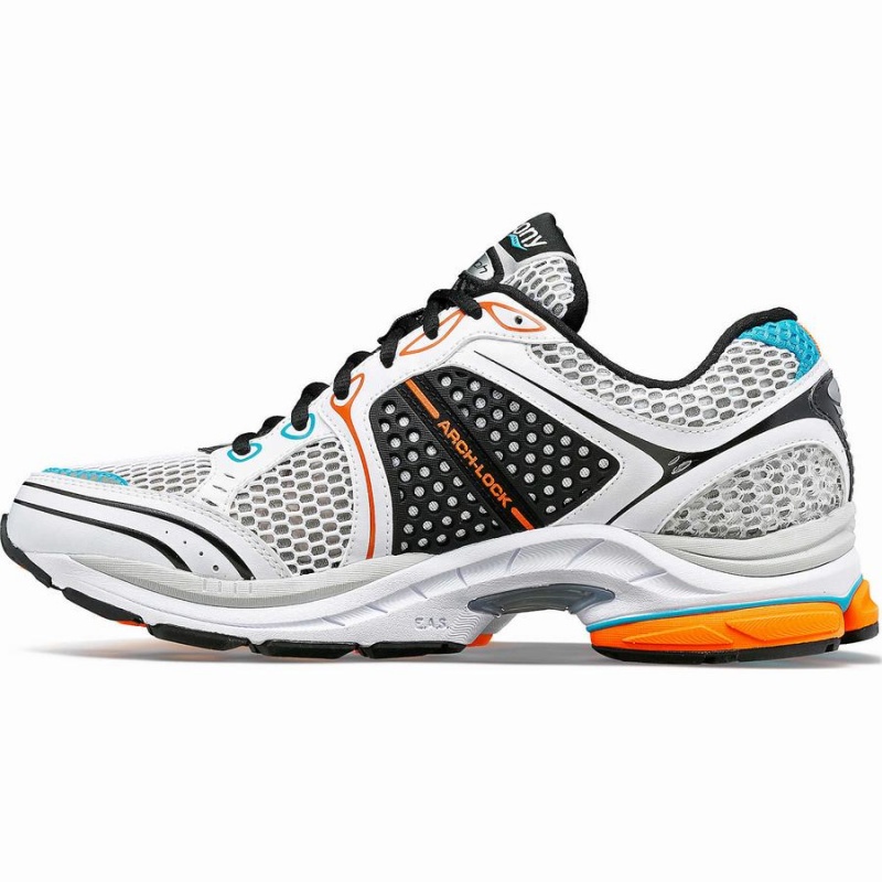 Saucony ProGrid Triumph 4 Joggesko Dame Hvite Sølv | S46150-Z06