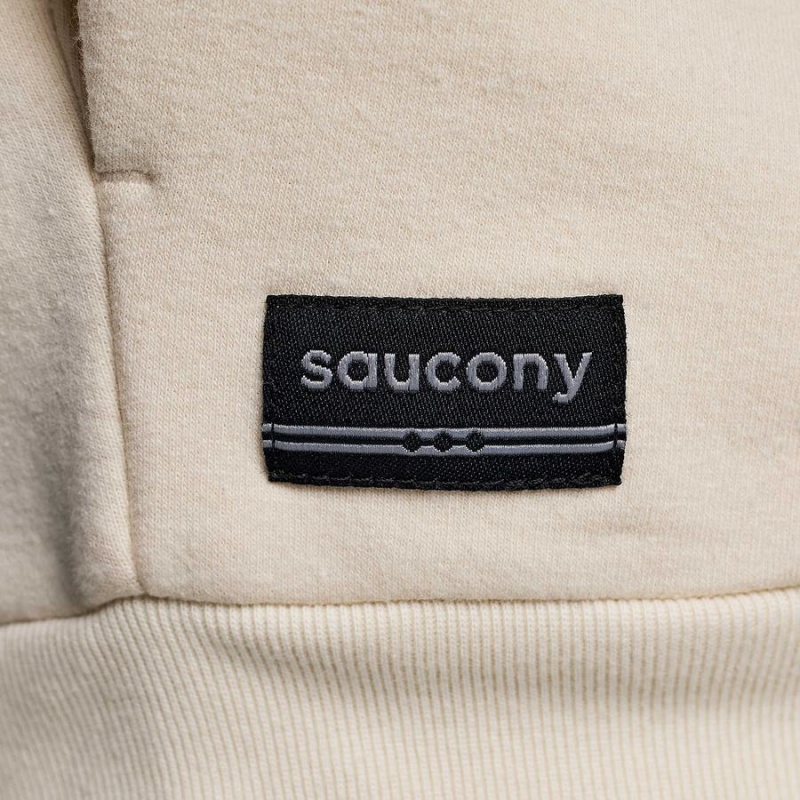 Saucony Recovery Crew Sweatshirt Dame Beige | S80956-G15