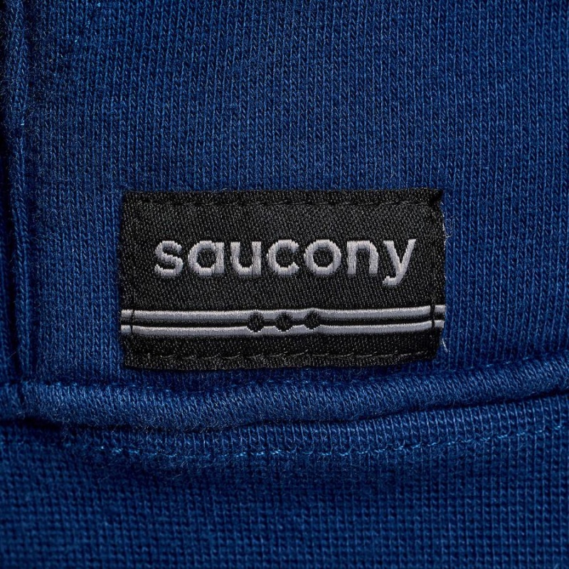 Saucony Recovery Hoody Hettegenser Dame Indigo | S43096-A41