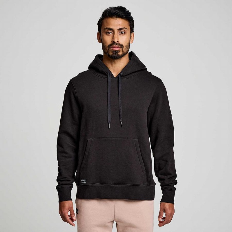 Saucony Recovery Hoody Hettegenser Dame Svarte | S89751-D61