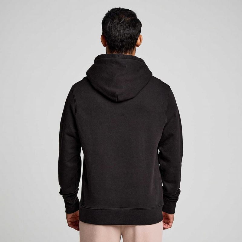 Saucony Recovery Hoody Hettegenser Dame Svarte | S89751-D61