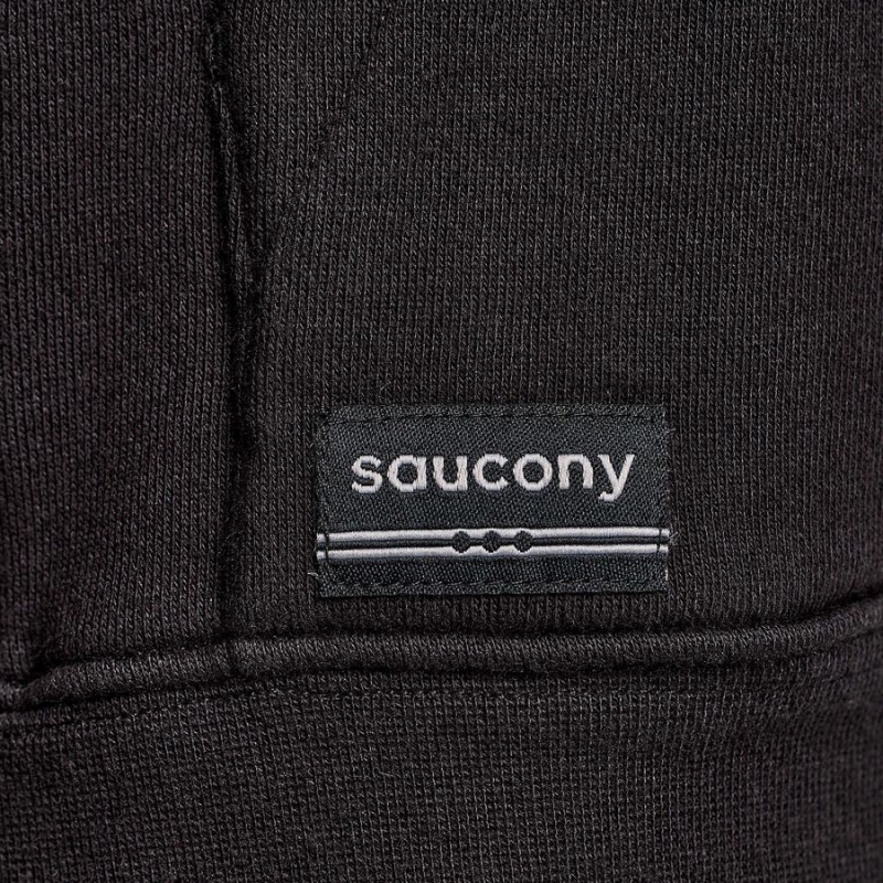 Saucony Recovery Hoody Hettegenser Dame Svarte | S89751-D61