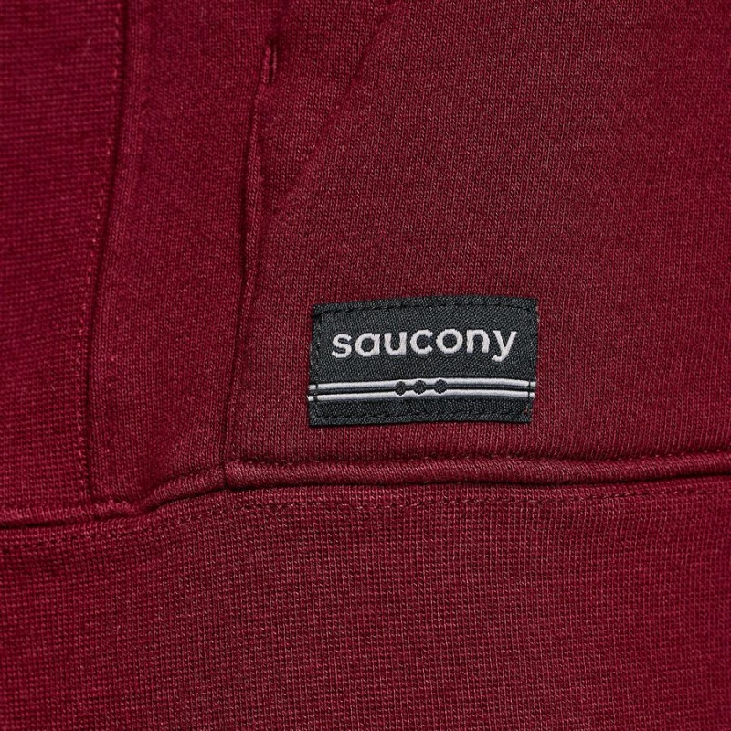 Saucony Recovery Hoody Hettegenser Dame Rød | S02749-F13