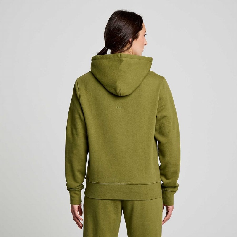 Saucony Recovery Hoody Hettegenser Herre Khaki | S14853-D13