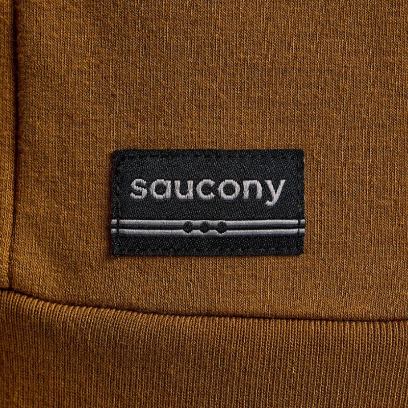 Saucony Recovery Zip Tunic Hettegenser Dame Brune | S35149-V86