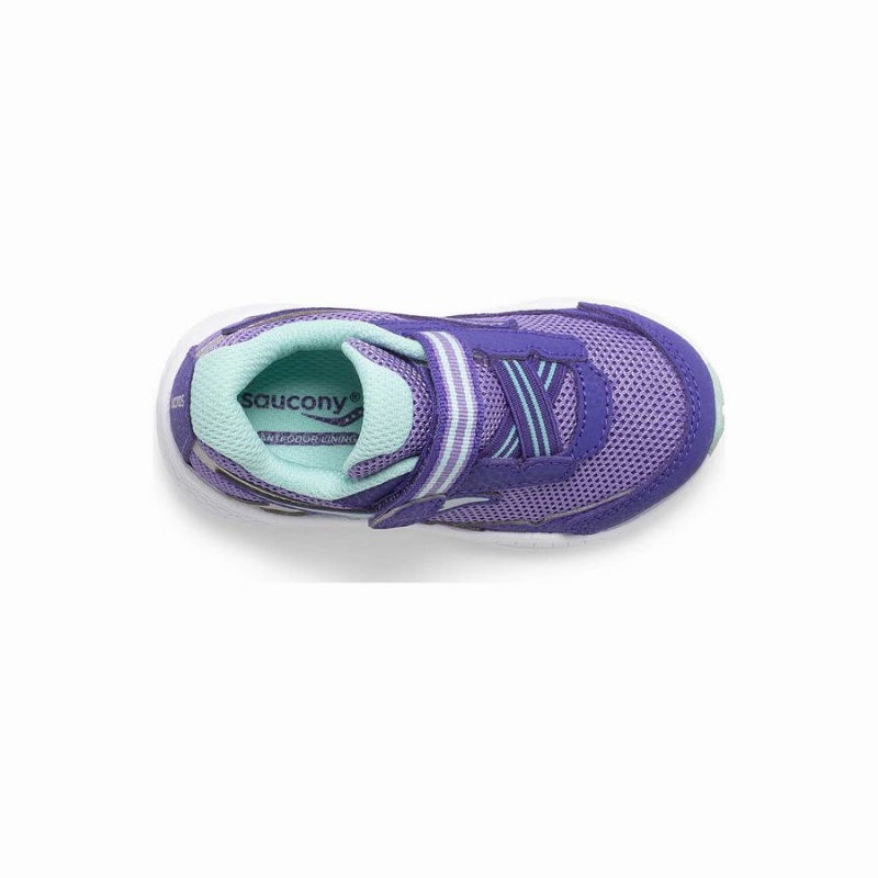 Saucony Ride 10 Jr. Sneaker Løpesko Barn Lilla | S06893-D32