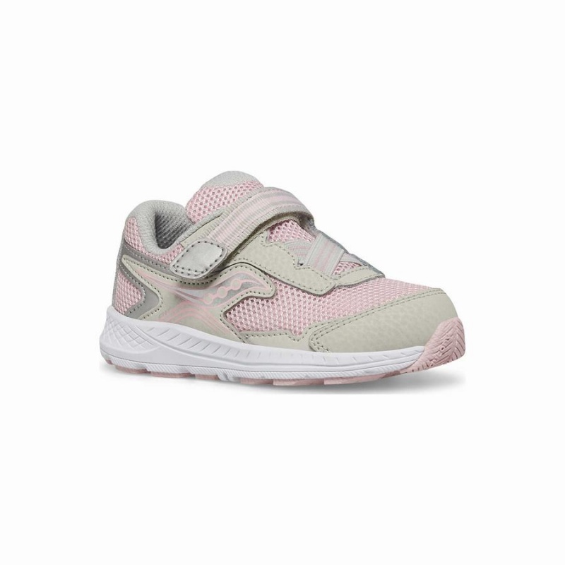 Saucony Ride 10 Jr. Sneaker Løpesko Barn Rosa | S38749-A68