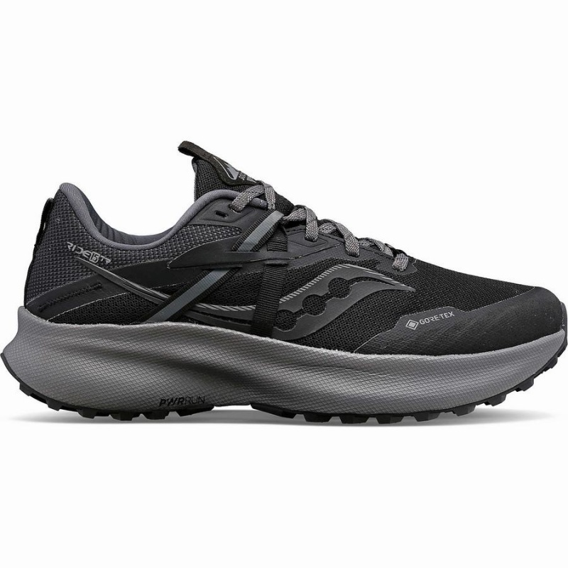 Saucony Ride 15 TR GTX Løpesko Dame Svarte Grå | S06423-R21