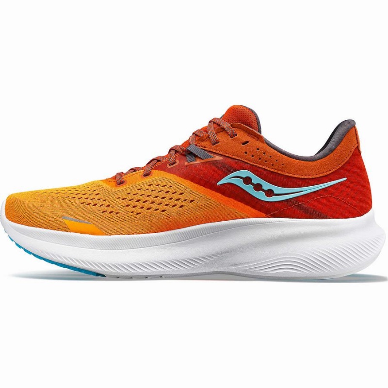 Saucony Ride 16 Brede Løpesko Herre Gul Oransje | S03247-L91