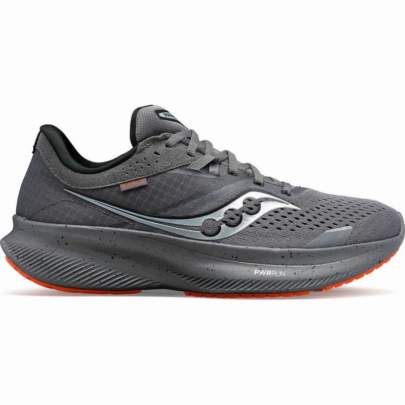 Saucony Ride 16 Løpesko Dame Grå Oransje | S15380-U56