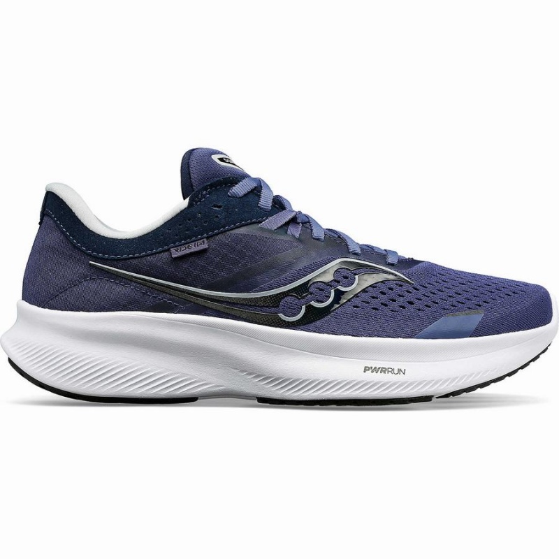 Saucony Ride 16 Løpesko Dame Marineblå Svarte | S20716-T53