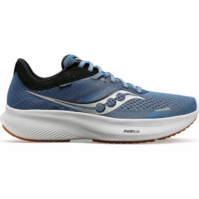 Saucony Ride 16 Løpesko Herre Blå Svarte | S41806-V36