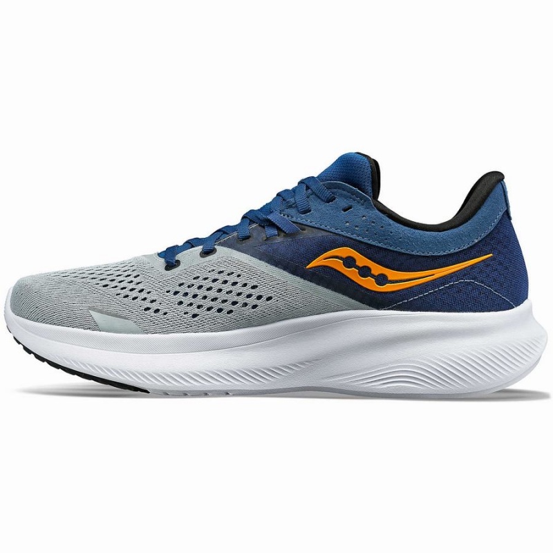 Saucony Ride 16 Løpesko Herre Grå Marineblå | S24607-M16