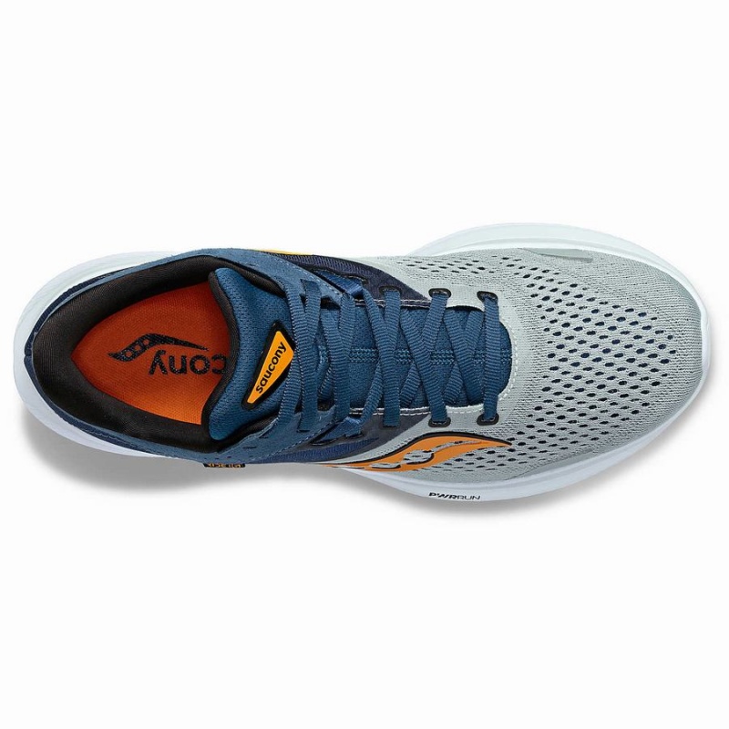 Saucony Ride 16 Løpesko Herre Grå Marineblå | S24607-M16