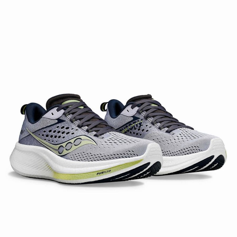 Saucony Ride 17 Brede Løpesko Dame Marineblå | S12963-X84