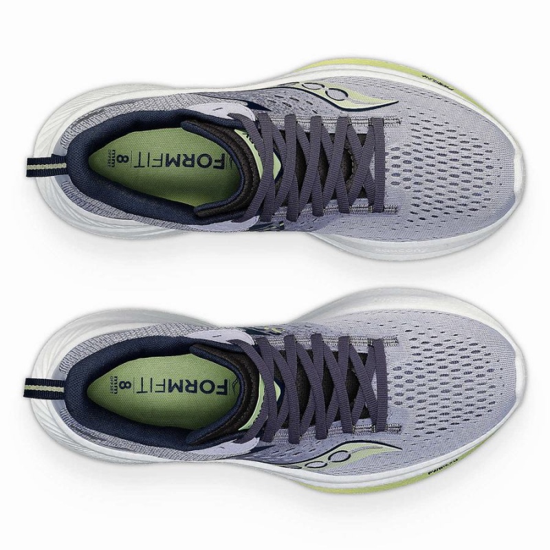 Saucony Ride 17 Brede Løpesko Dame Marineblå | S12963-X84