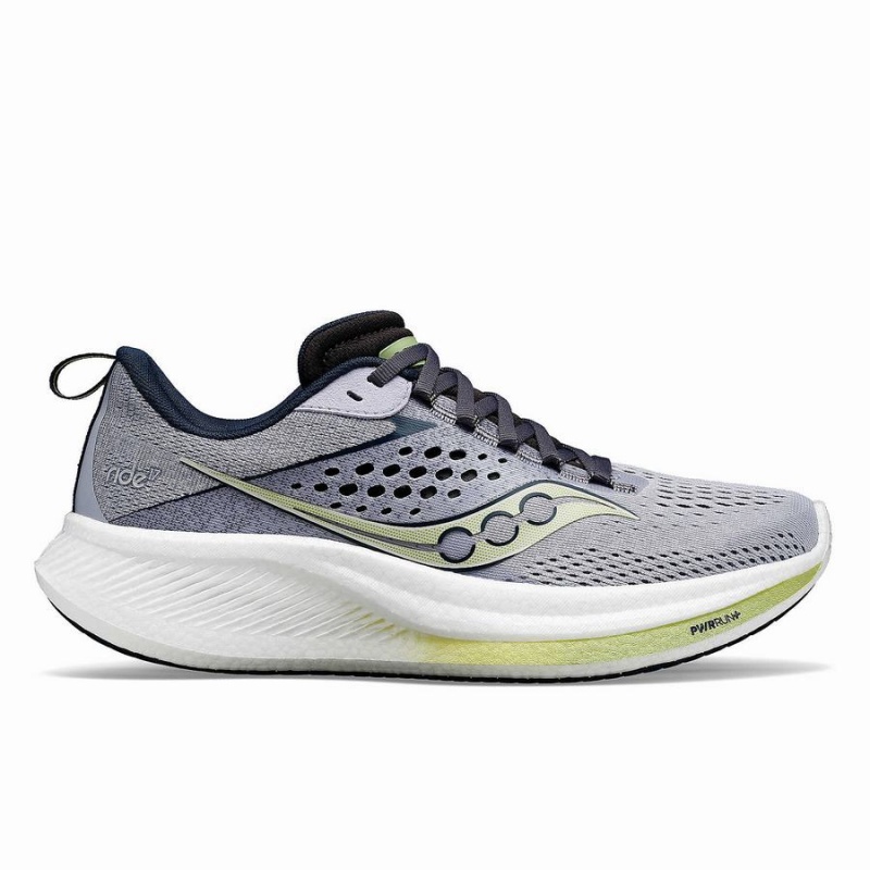 Saucony Ride 17 Brede Løpesko Dame Marineblå | S12963-X84