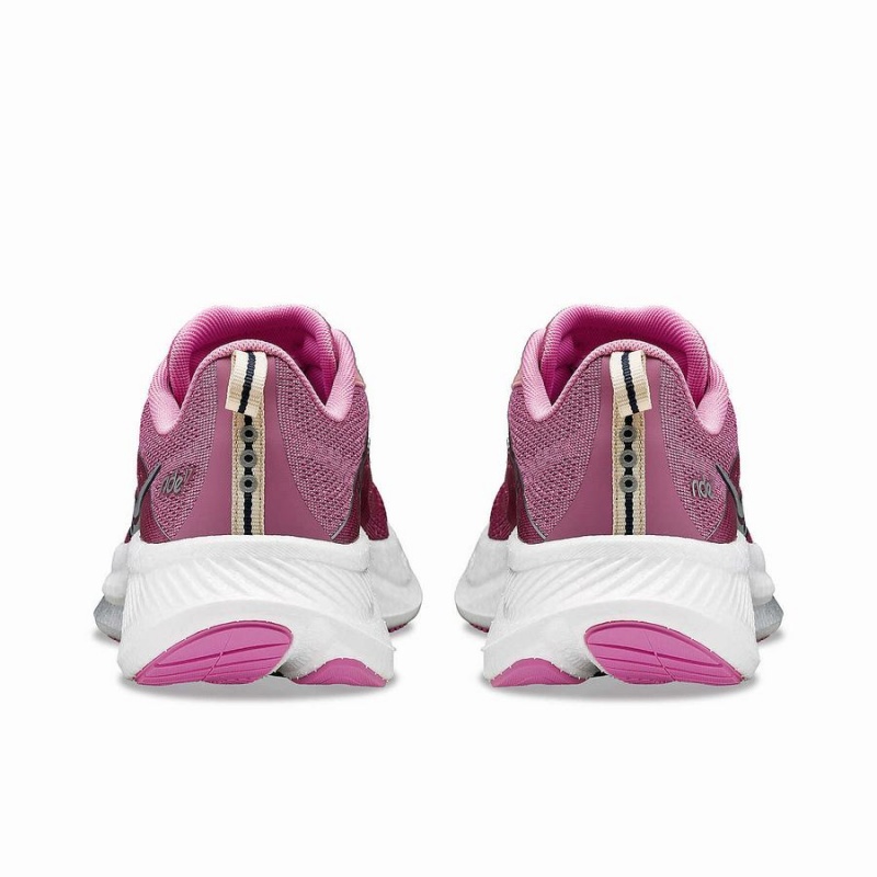 Saucony Ride 17 Løpesko Dame Lilla Sølv | S15607-R56