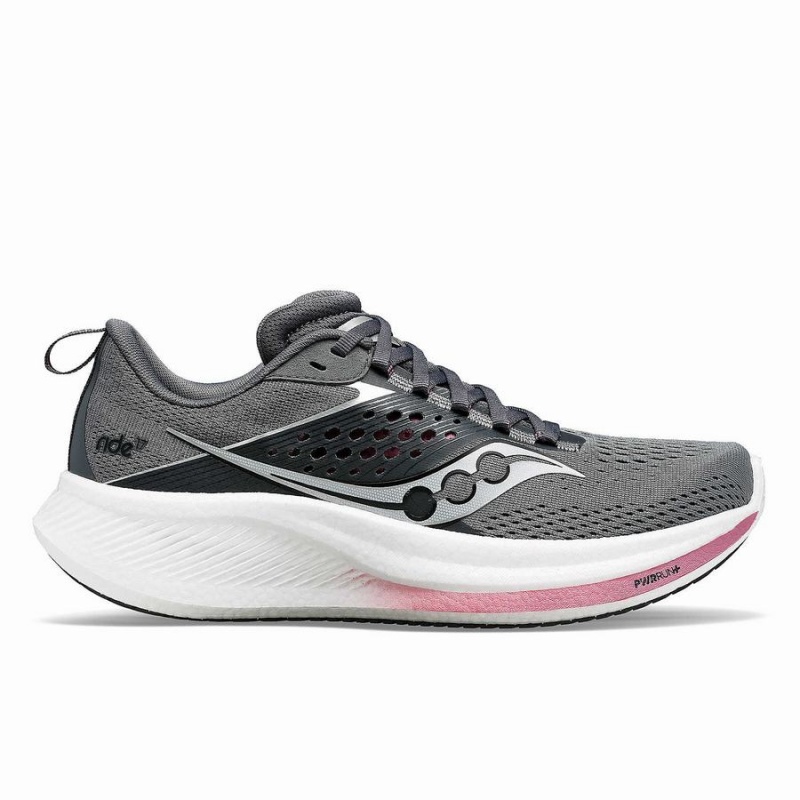 Saucony Ride 17 Løpesko Dame Lilla | S63981-Q29