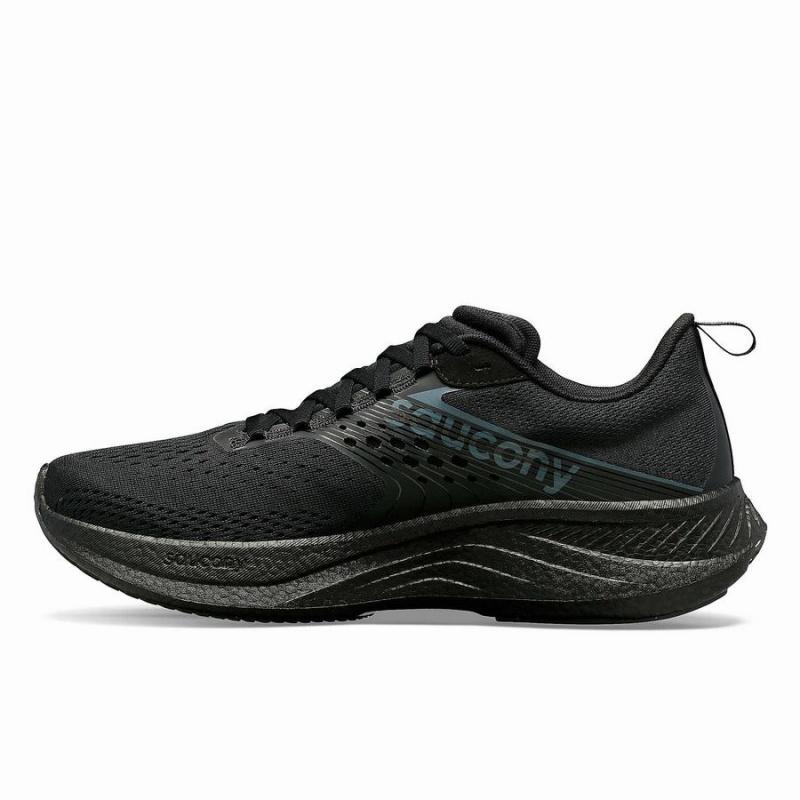 Saucony Ride 17 Løpesko Dame Svarte | S60715-G83