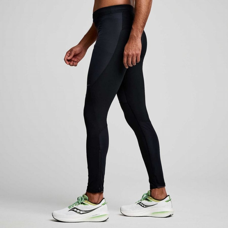 Saucony Runshield Tights Herre Svarte | S13654-F91