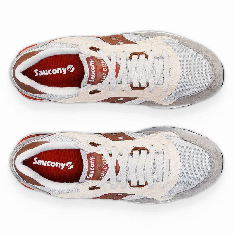 Saucony Shadow 5000 Joggesko Dame Grå Brune | S23608-W02