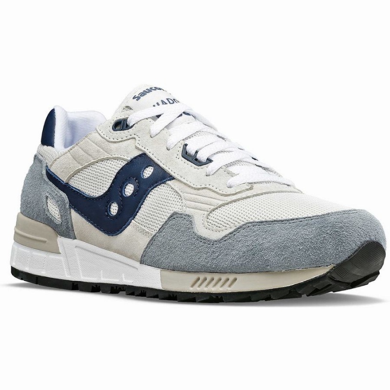 Saucony Shadow 5000 Joggesko Dame Lyse Grå Marineblå | S58102-G06