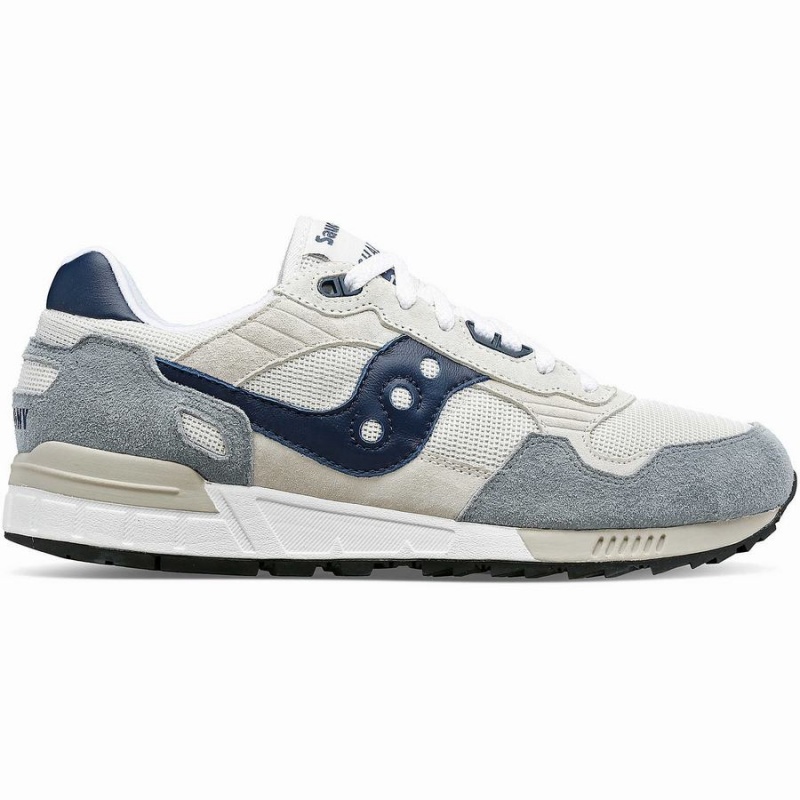 Saucony Shadow 5000 Joggesko Dame Lyse Grå Marineblå | S58102-G06