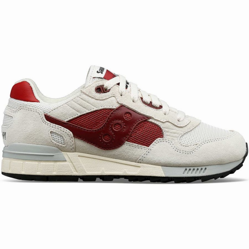 Saucony Shadow 5000 Joggesko Herre Hvite Rød | S50318-L91