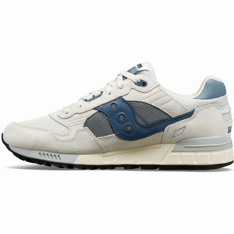 Saucony Shadow 5000 Joggesko Herre Hvite Blå | S64951-Q82