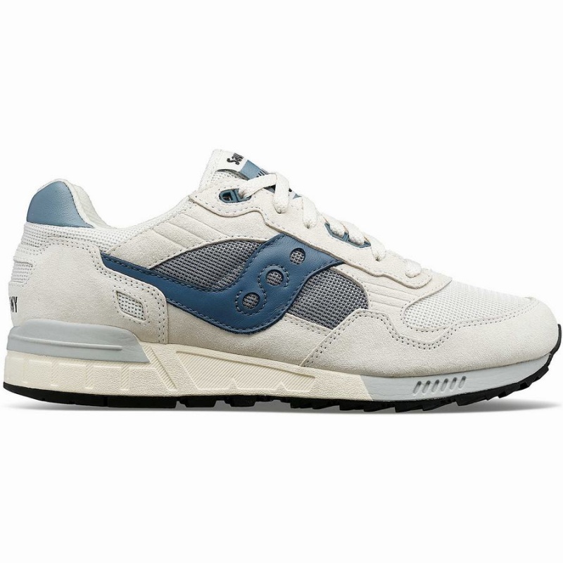 Saucony Shadow 5000 Joggesko Herre Hvite Blå | S64951-Q82