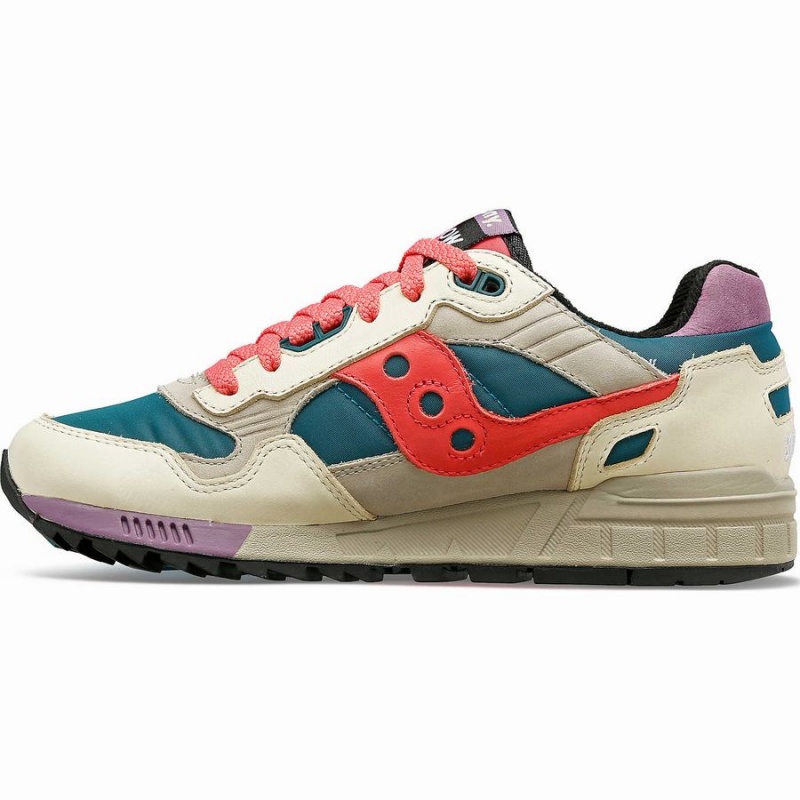 Saucony Shadow 5000 Midnight Swimming Joggesko Dame Gul Grønn | S69478-S04