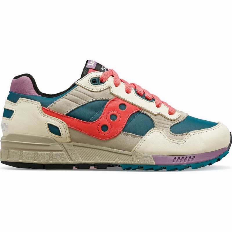 Saucony Shadow 5000 Midnight Swimming Joggesko Dame Gul Grønn | S69478-S04