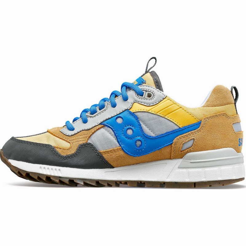 Saucony Shadow 5000 Outdoor Joggesko Dame Marineblå Brune | S84691-V43