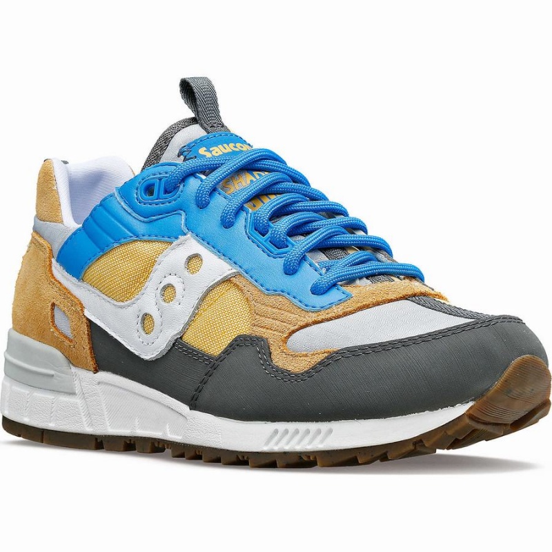 Saucony Shadow 5000 Outdoor Joggesko Dame Marineblå Brune | S84691-V43