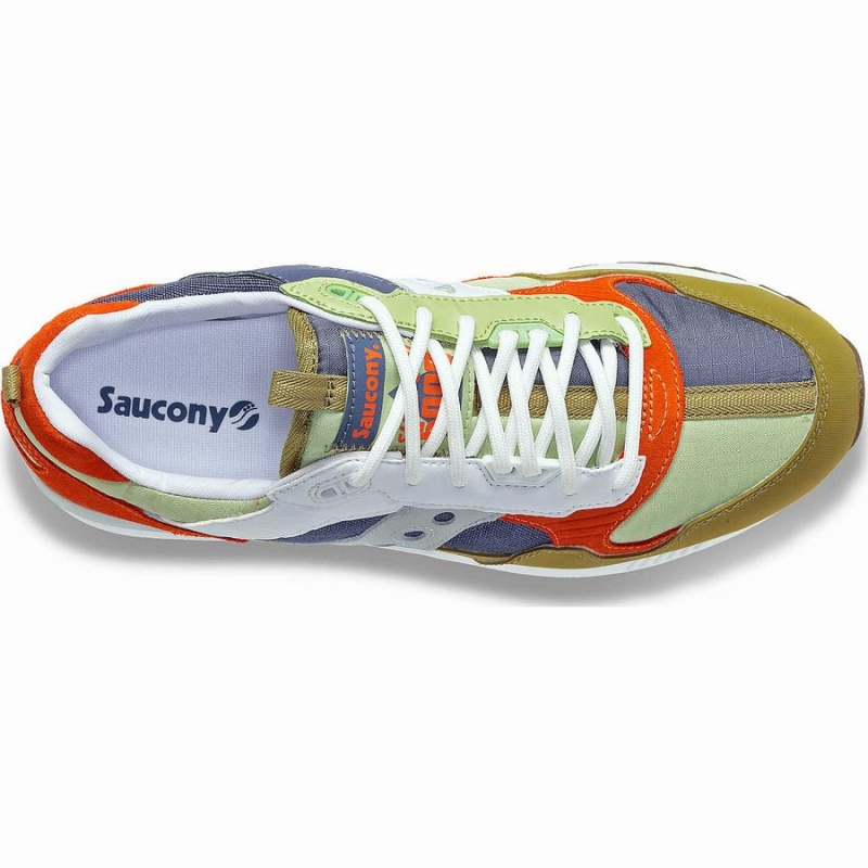 Saucony Shadow 5000 Outdoor Joggesko Dame Olivengrønne Grå Oransje | S39054-B64