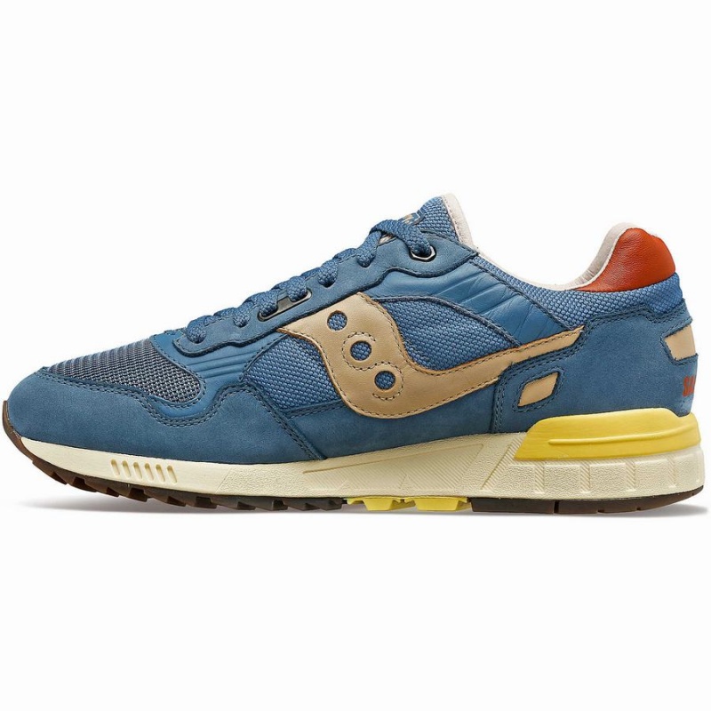 Saucony Shadow 5000 Premium Joggesko Dame Blå Gul | S71594-L54