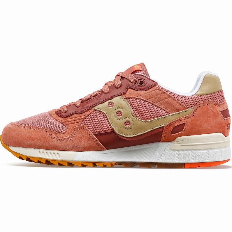 Saucony Shadow 5000 Premium Joggesko Herre Korall Brune | S70961-M95