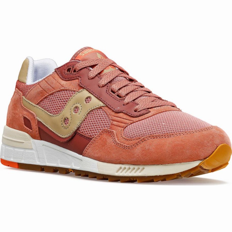 Saucony Shadow 5000 Premium Joggesko Herre Korall Brune | S70961-M95