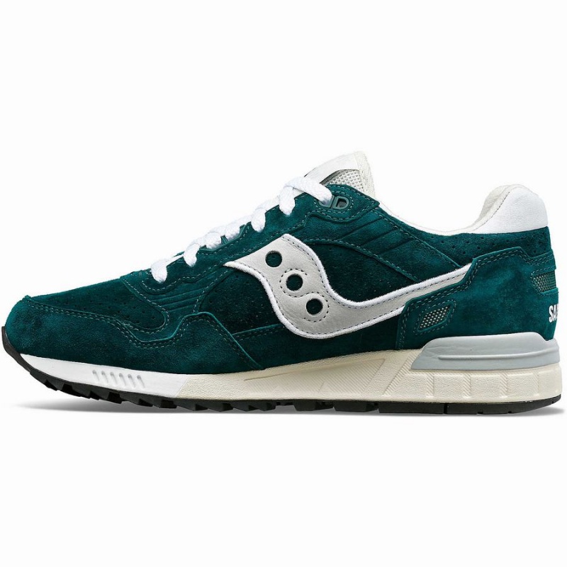 Saucony Shadow 5000 Semsket Skinn Joggesko Dame Grønn | S04581-X90