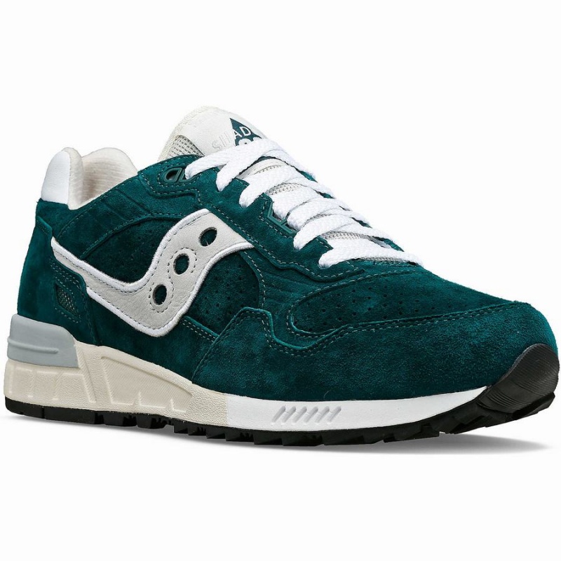 Saucony Shadow 5000 Semsket Skinn Joggesko Dame Grønn | S04581-X90