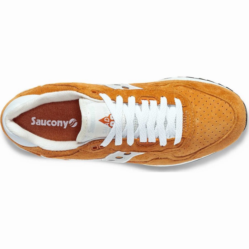 Saucony Shadow 5000 Semsket Skinn Joggesko Herre Rød | S19647-M83