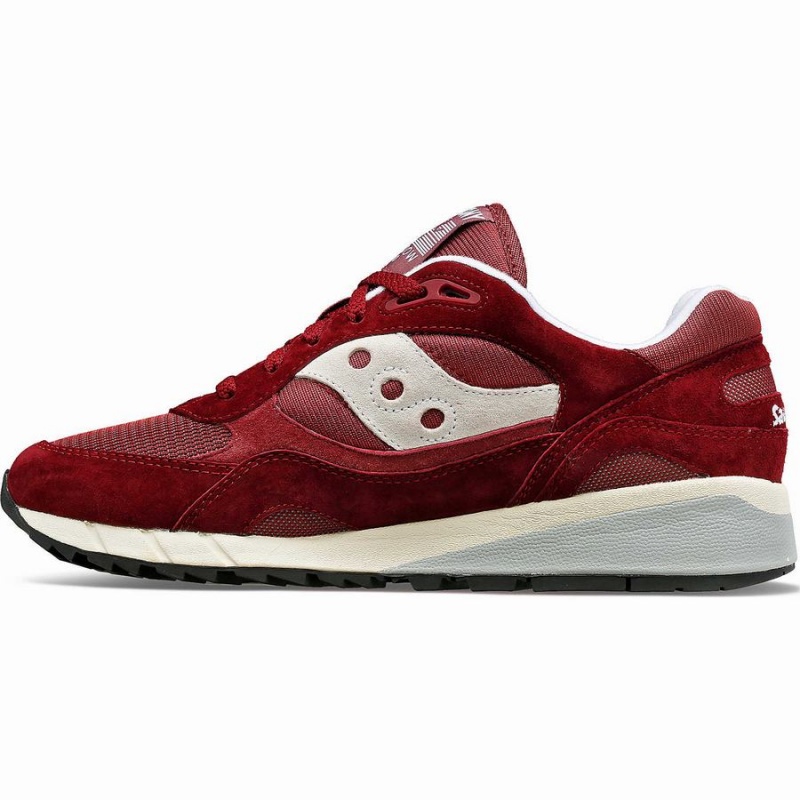 Saucony Shadow 6000 Joggesko Dame Burgunder | S92417-A35