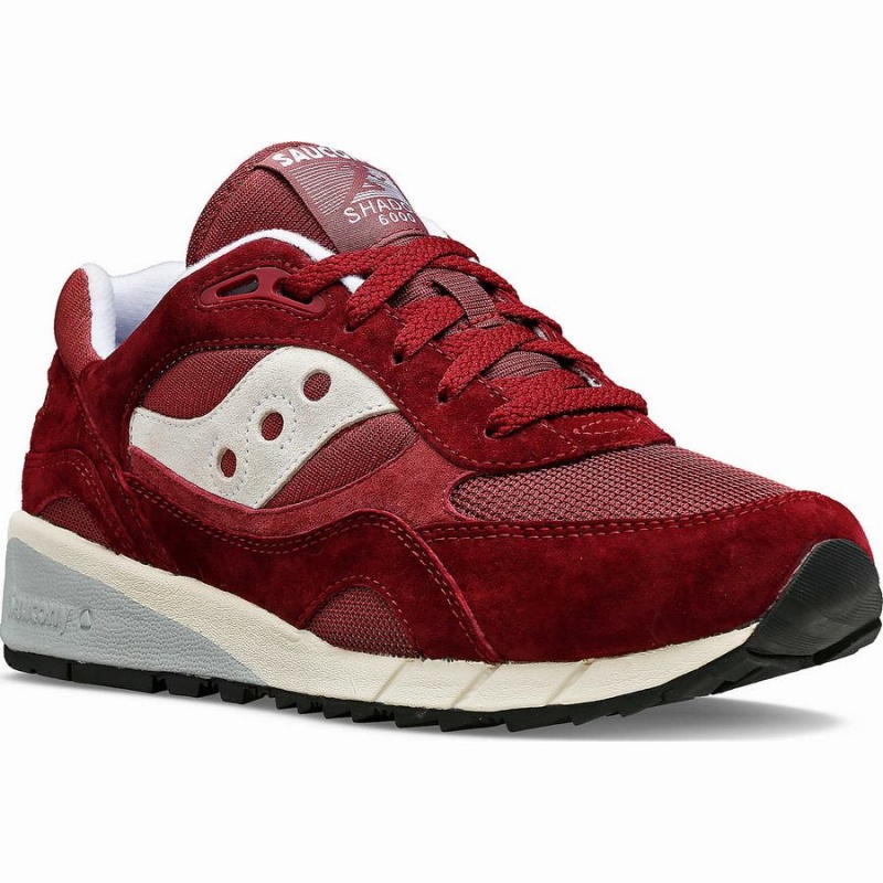 Saucony Shadow 6000 Joggesko Dame Burgunder | S92417-A35