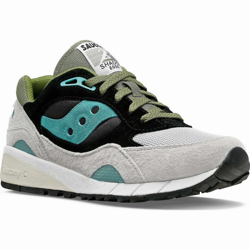 Saucony Shadow 6000 Joggesko Dame Grå Grønn Svarte | S76850-R26