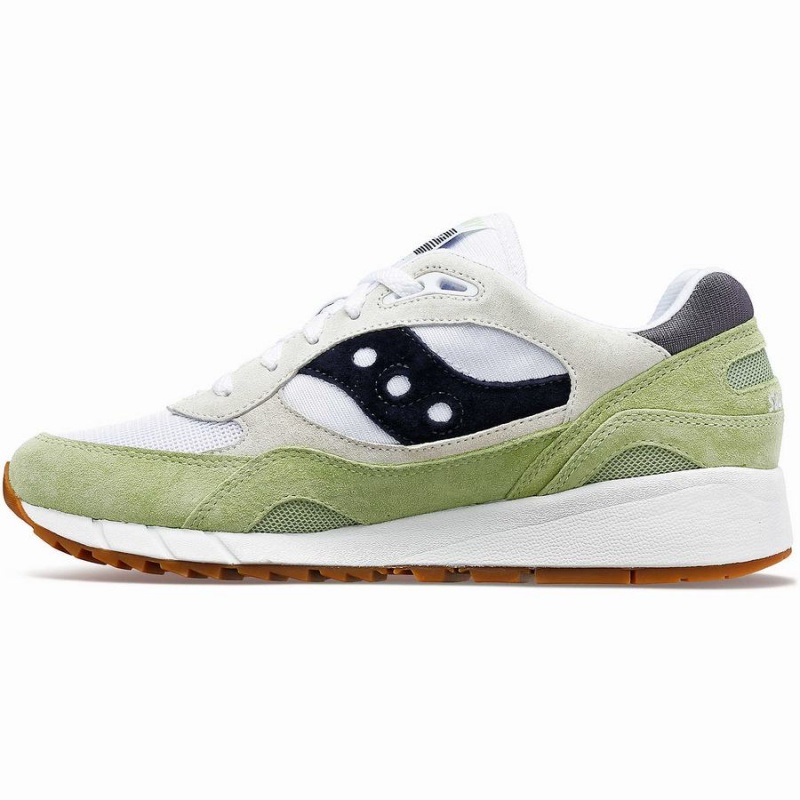 Saucony Shadow 6000 Joggesko Dame Hvite Mint Marineblå | S12897-L51