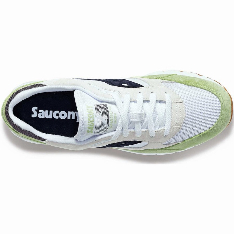 Saucony Shadow 6000 Joggesko Dame Hvite Mint Marineblå | S12897-L51